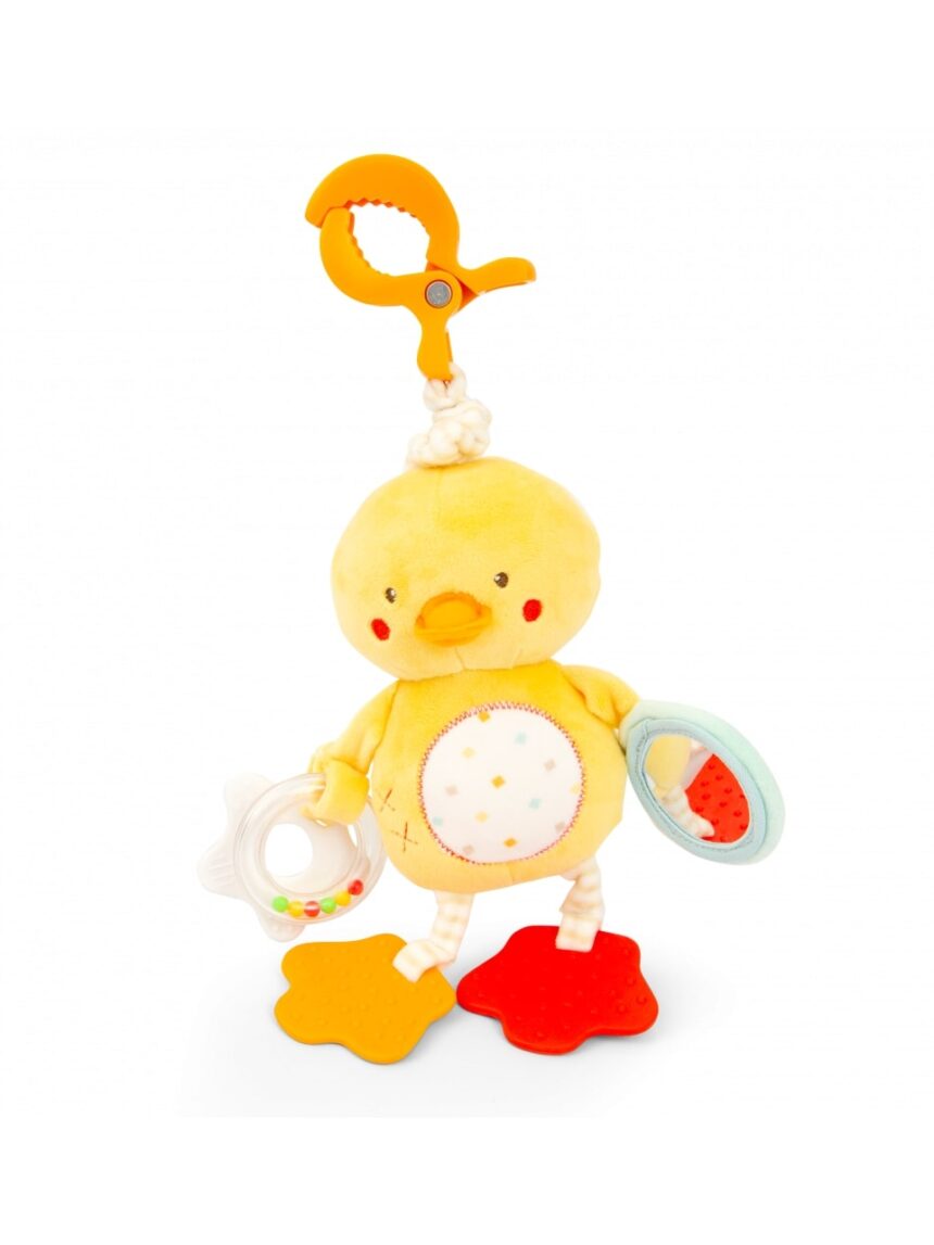 Brinquedos macios - chocalho com clipe de pato - Soft Toys