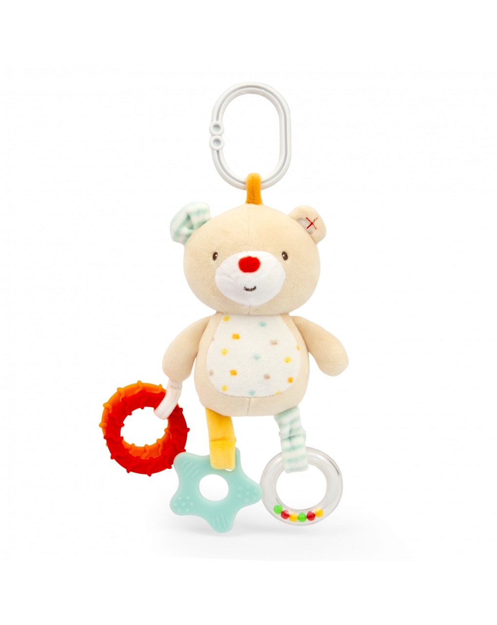 Brinquedos macios - chocalho com anel de urso - Soft Toys