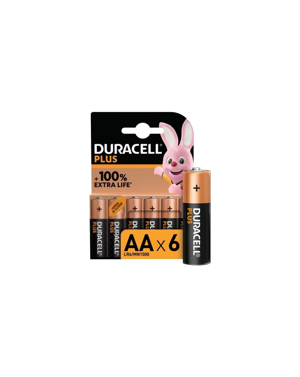 Duracell - plus power aa b4 - Duracell