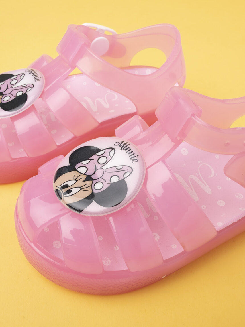 "minnie" jelly sandal - Disney