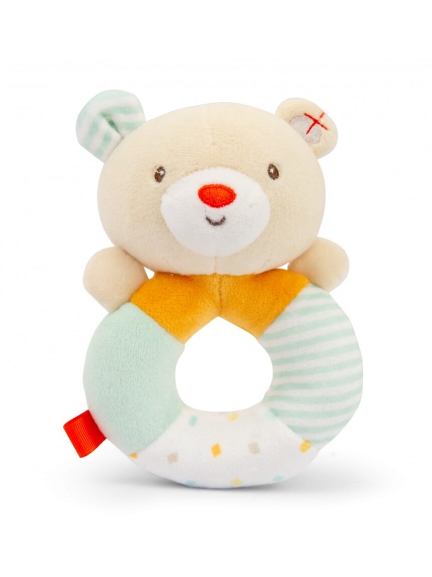 Brinquedos macios - chocalho de anel de urso - Soft Toys