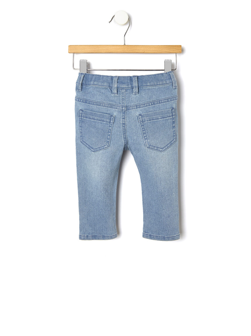 Calças jeans azul claro - Prénatal