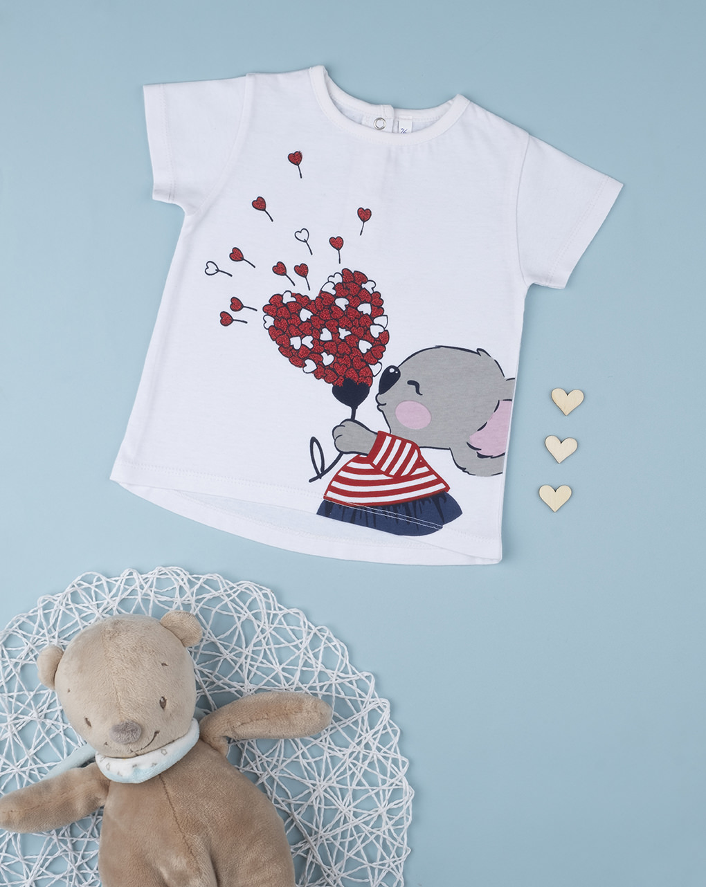 T-shirt menina "koala" - Prénatal