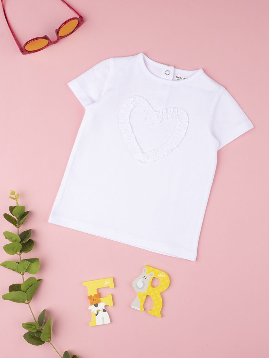 T-shirt girl "cuore" - Prénatal