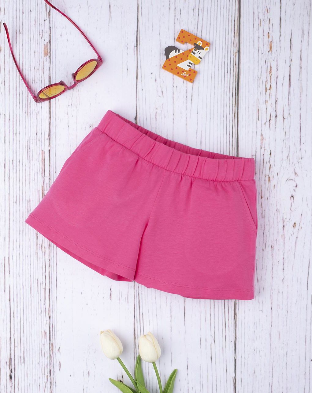 Shorts girl pink - Prénatal
