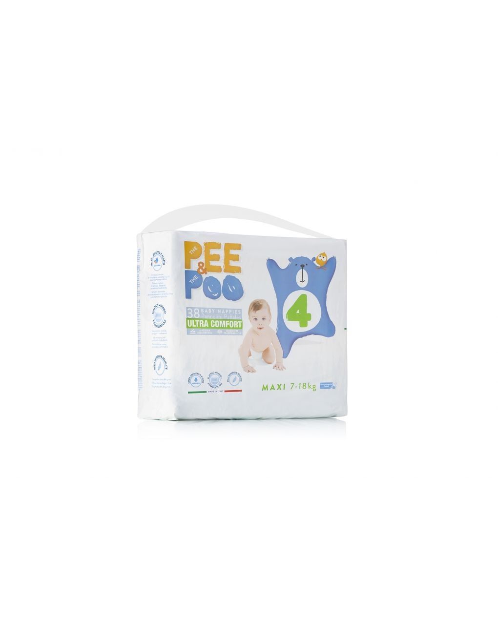 Pee&poo - maxi tg4 38 pz - The Pee &amp; The Poo