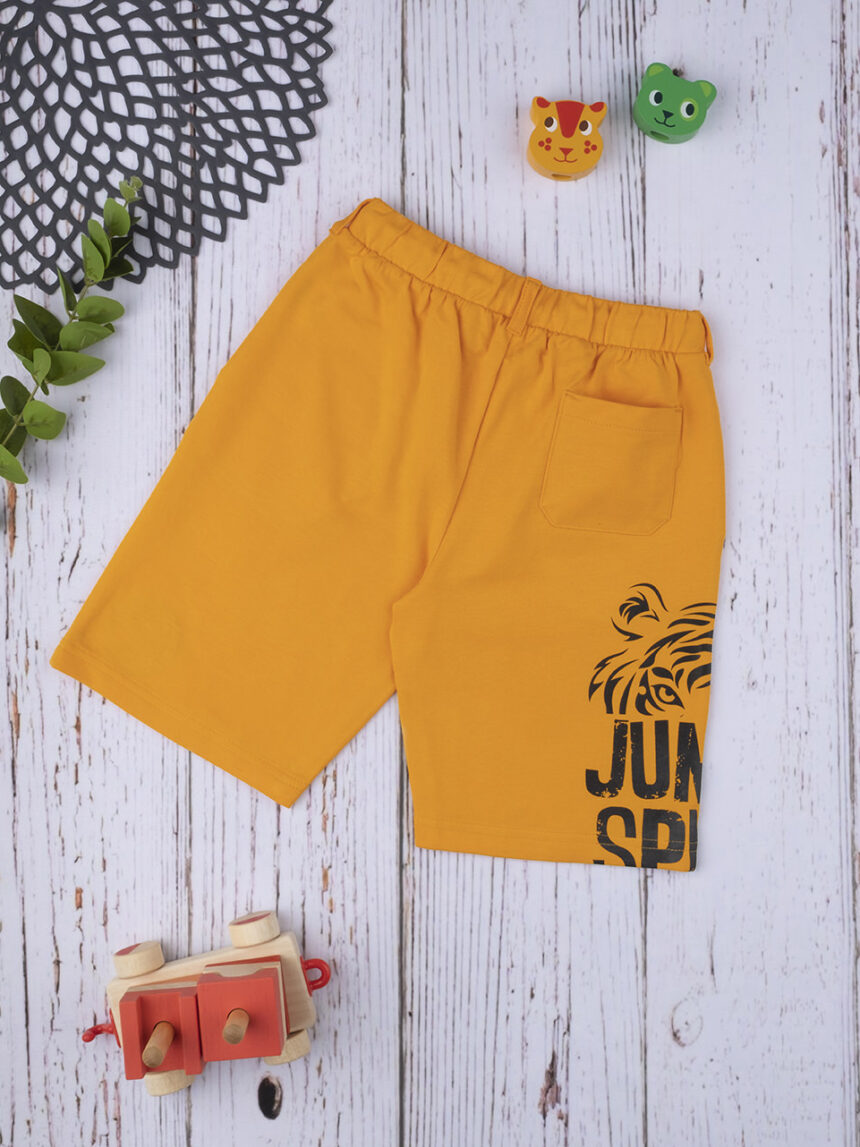 Shorts boy "jungle" yellow - Prénatal