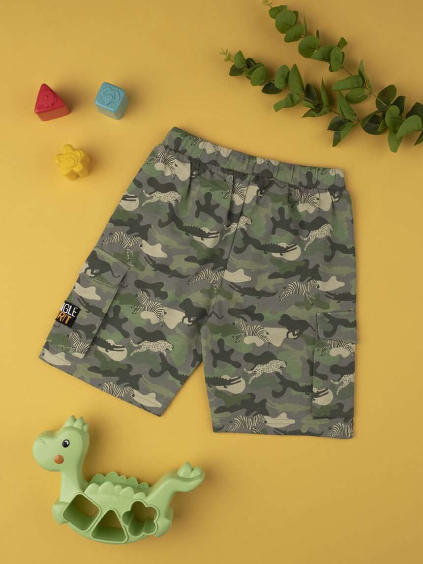 Shorts boy verde militare - Prénatal