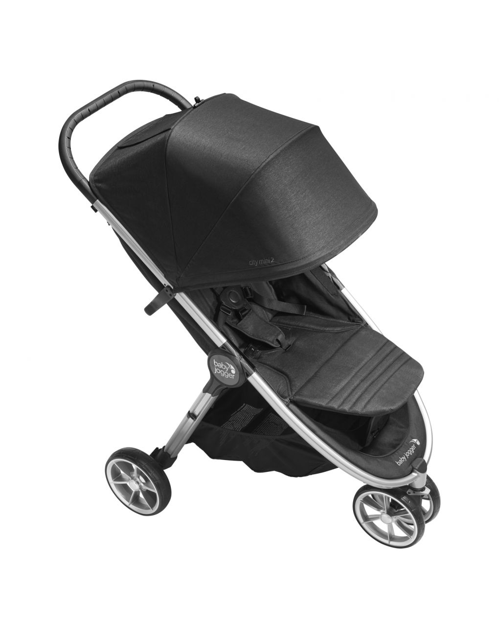 Carrinho baby jogger city mini2 3 rodas preto opulento - Baby Jogger