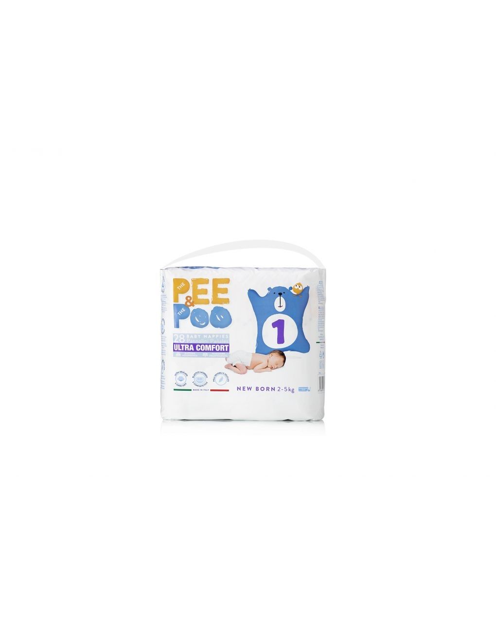 Pee&poo - recém-nascido tg 1 28 pz - The Pee &amp; The Poo