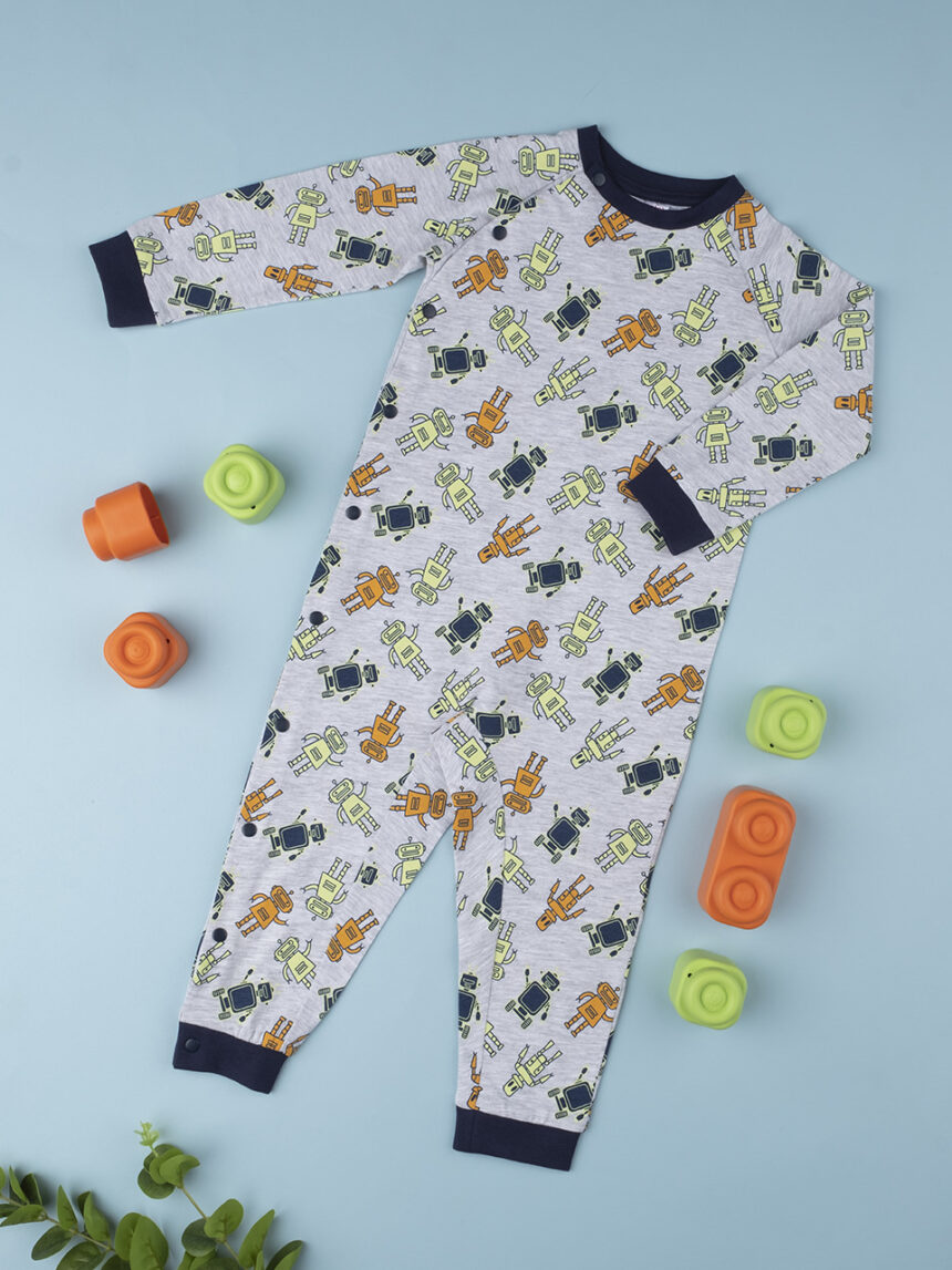 Menino de pijama "robô" - Prénatal