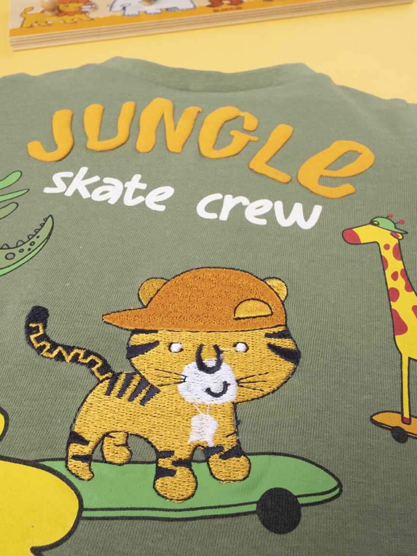 T-shirt boy "jungle skate crew" - Prénatal