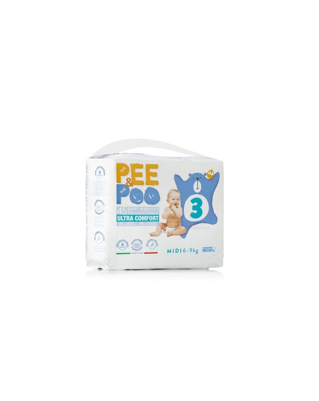 Pee&poo - midi tg 3 45 pz - The Pee &amp; The Poo
