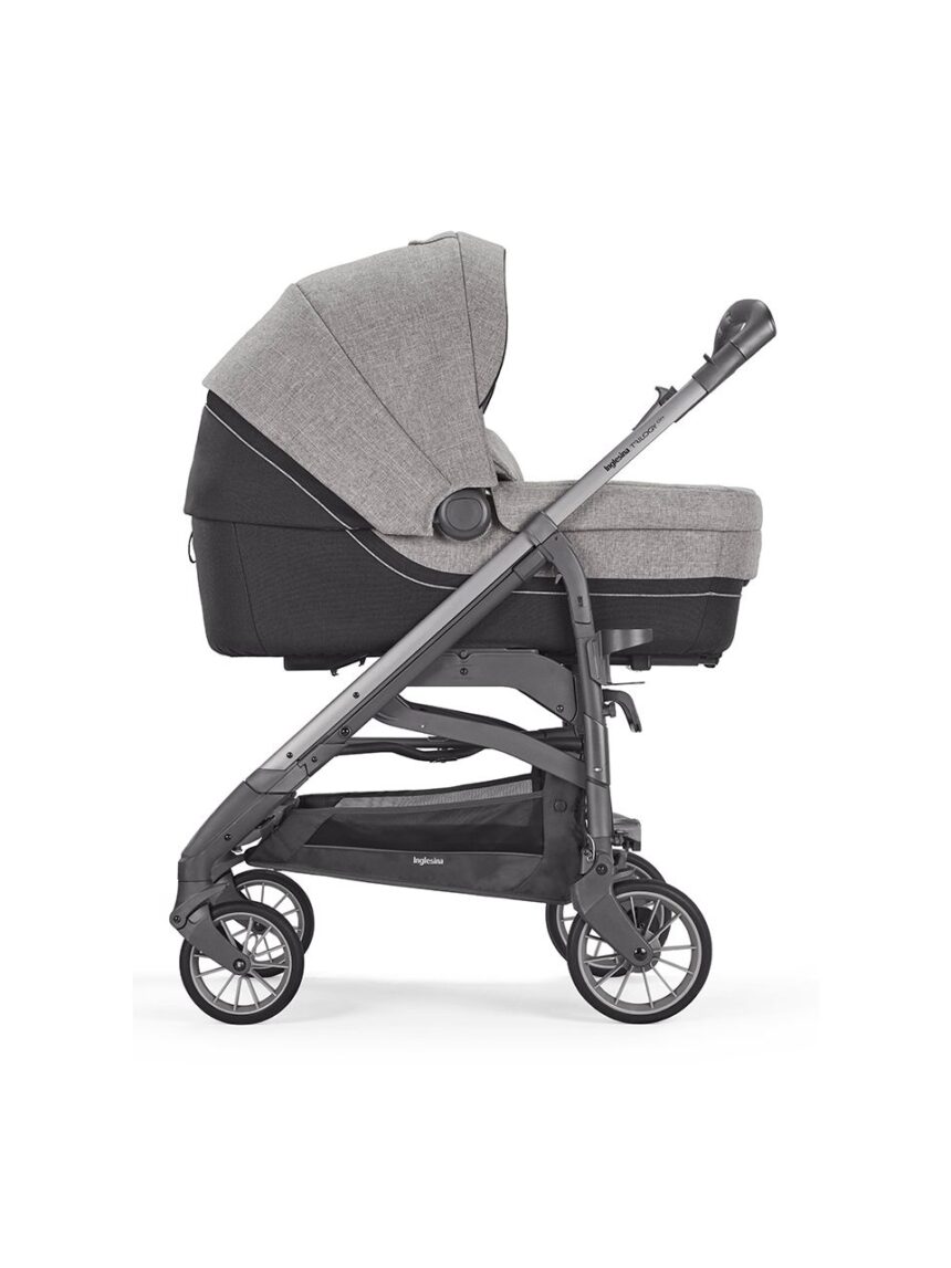 Trilogy system - cor maui grey com moldura de ardósia city - Inglesina