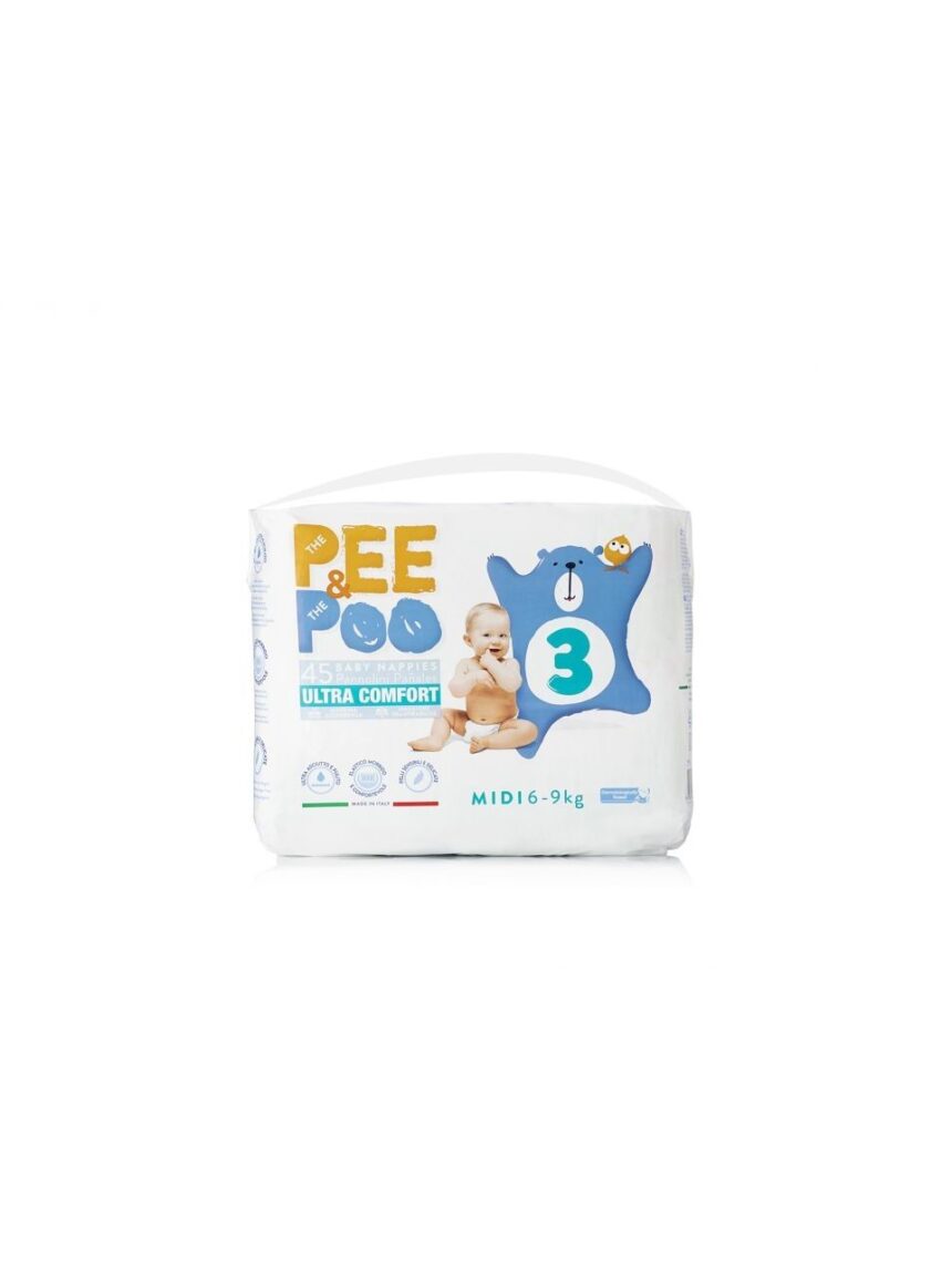 Pee&poo - midi tg 3 45 pz - The Pee &amp; The Poo