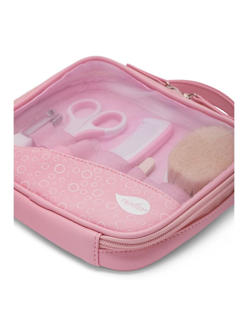 Conjunto de beleza para cuidados com o bebê - 1146 rosa - Nuvita