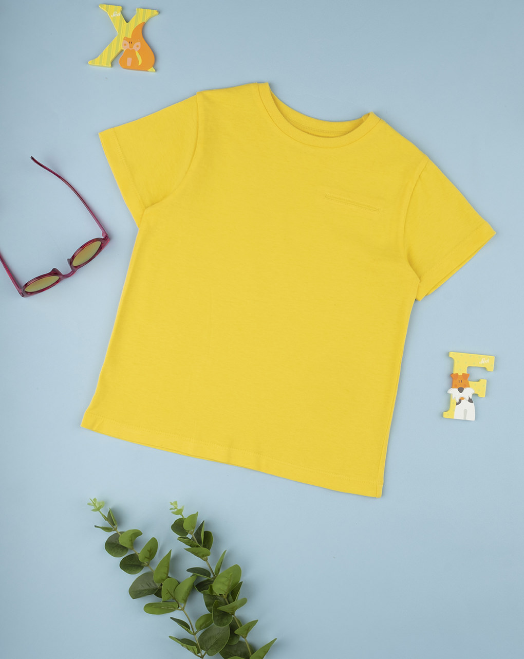T-shirt boy yellow - Prénatal