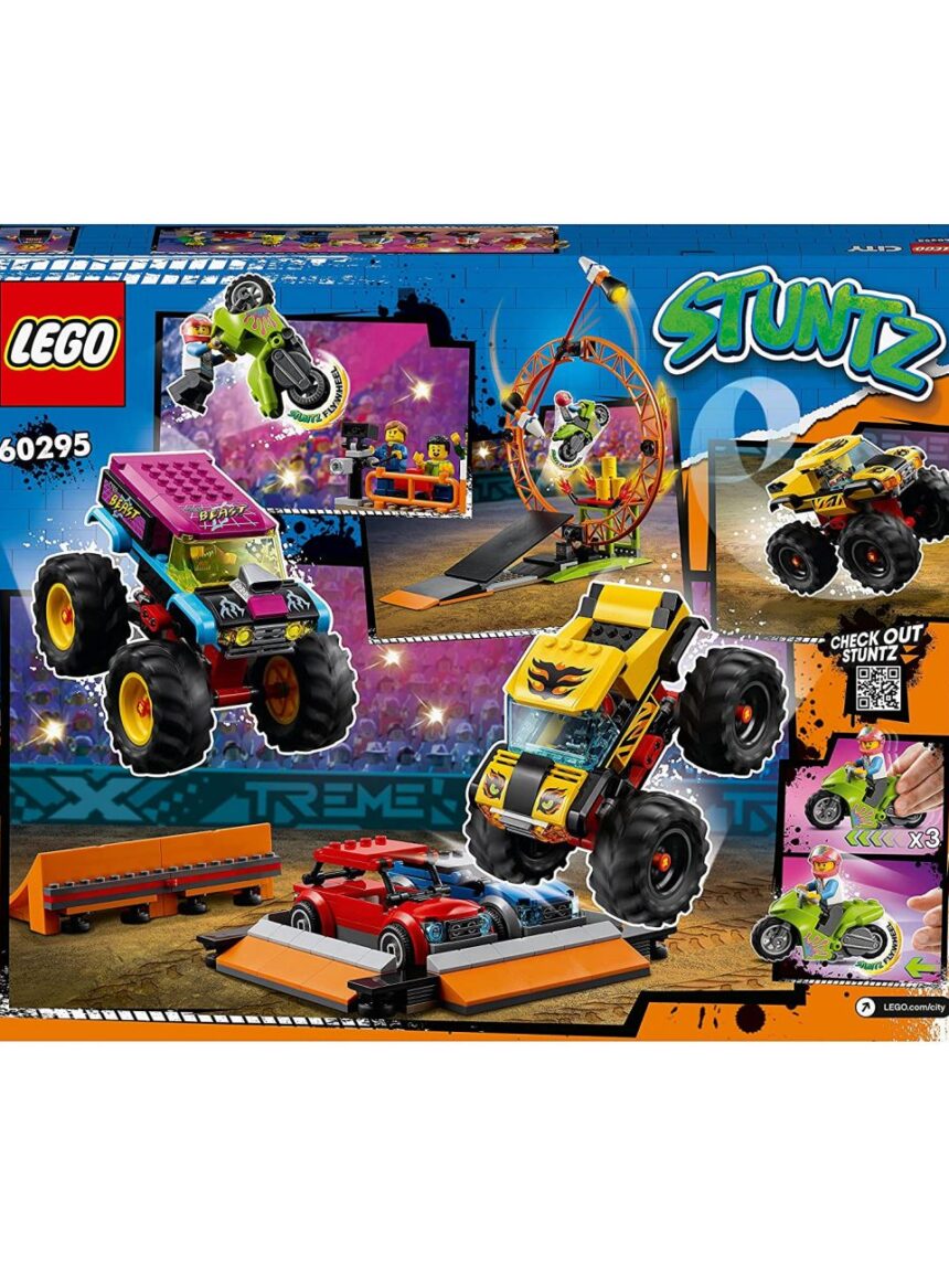 Lego city stuntz - truck dello stunt show - 60294 - LEGO