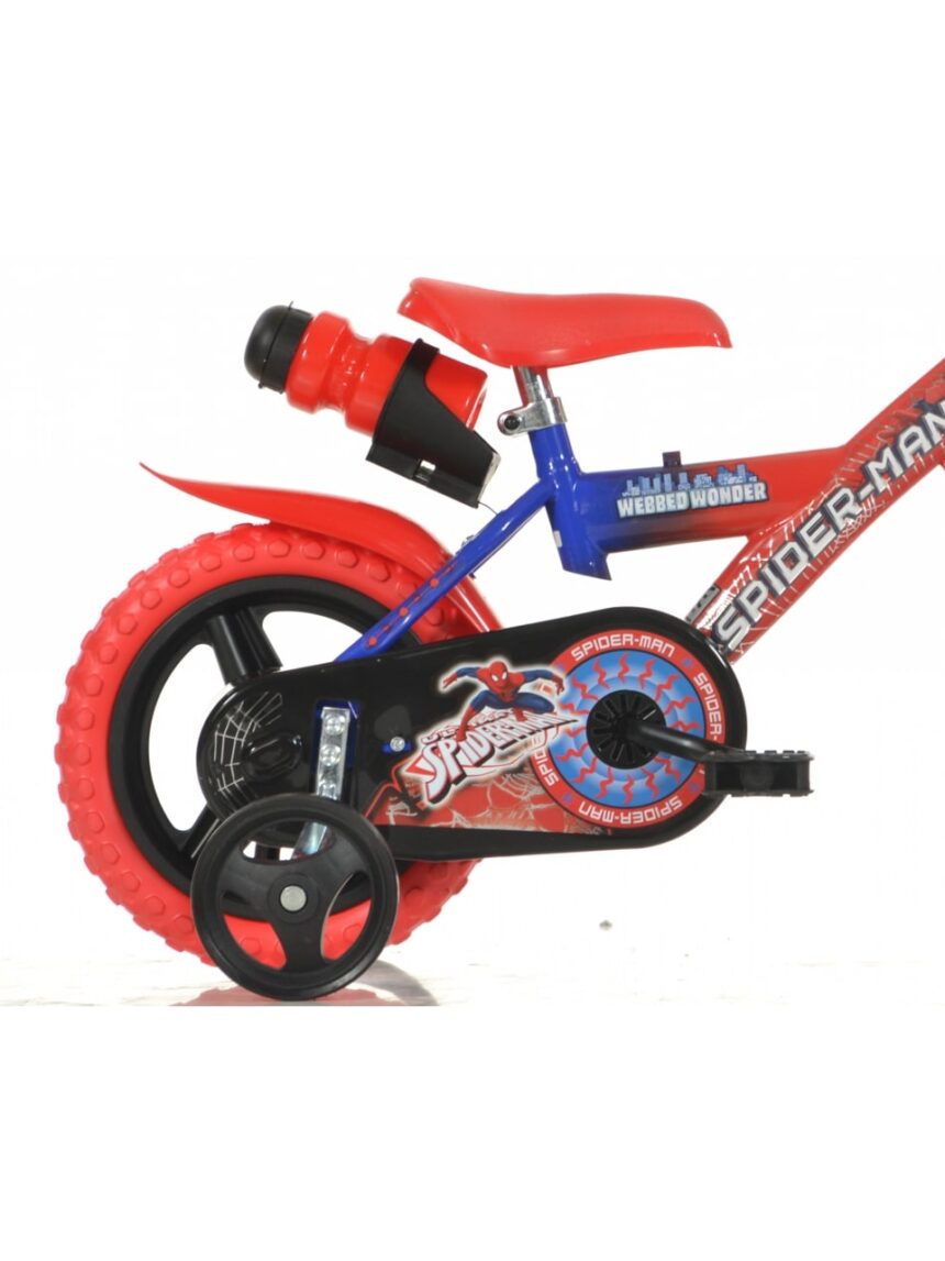 Bici 12 spiderman 1 con freno - Dinobikes