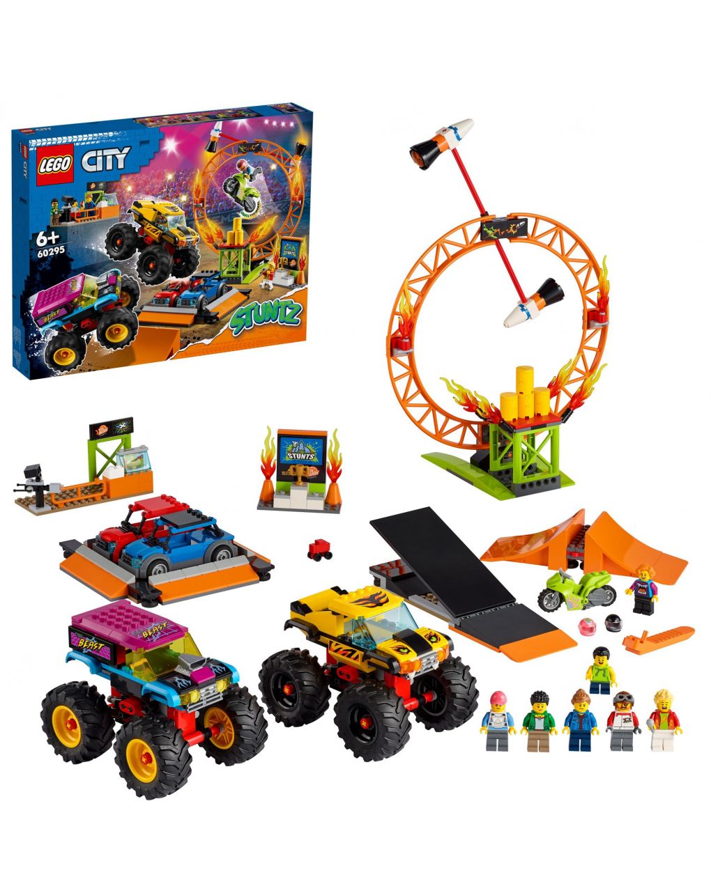Lego city stuntz - arena dello stunt show - 60295 - LEGO