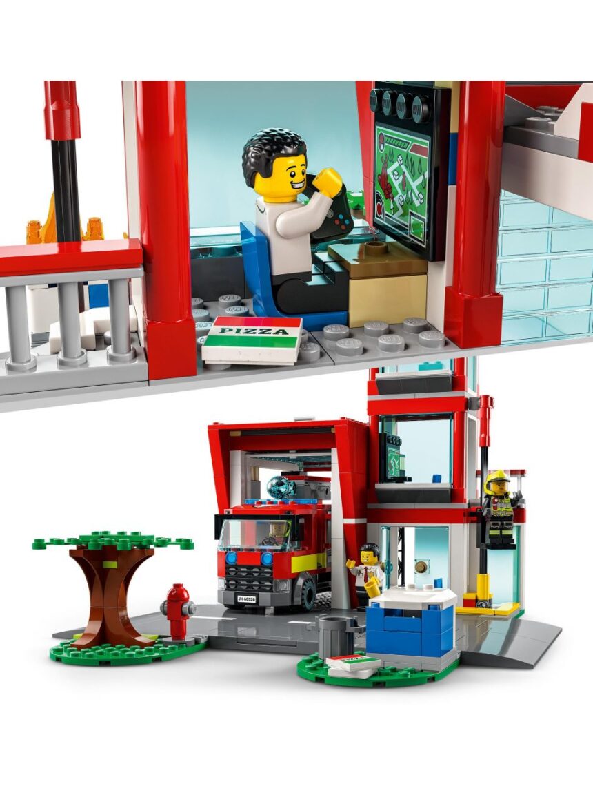Lego city fire - corpo de bombeiros - 60320 - LEGO