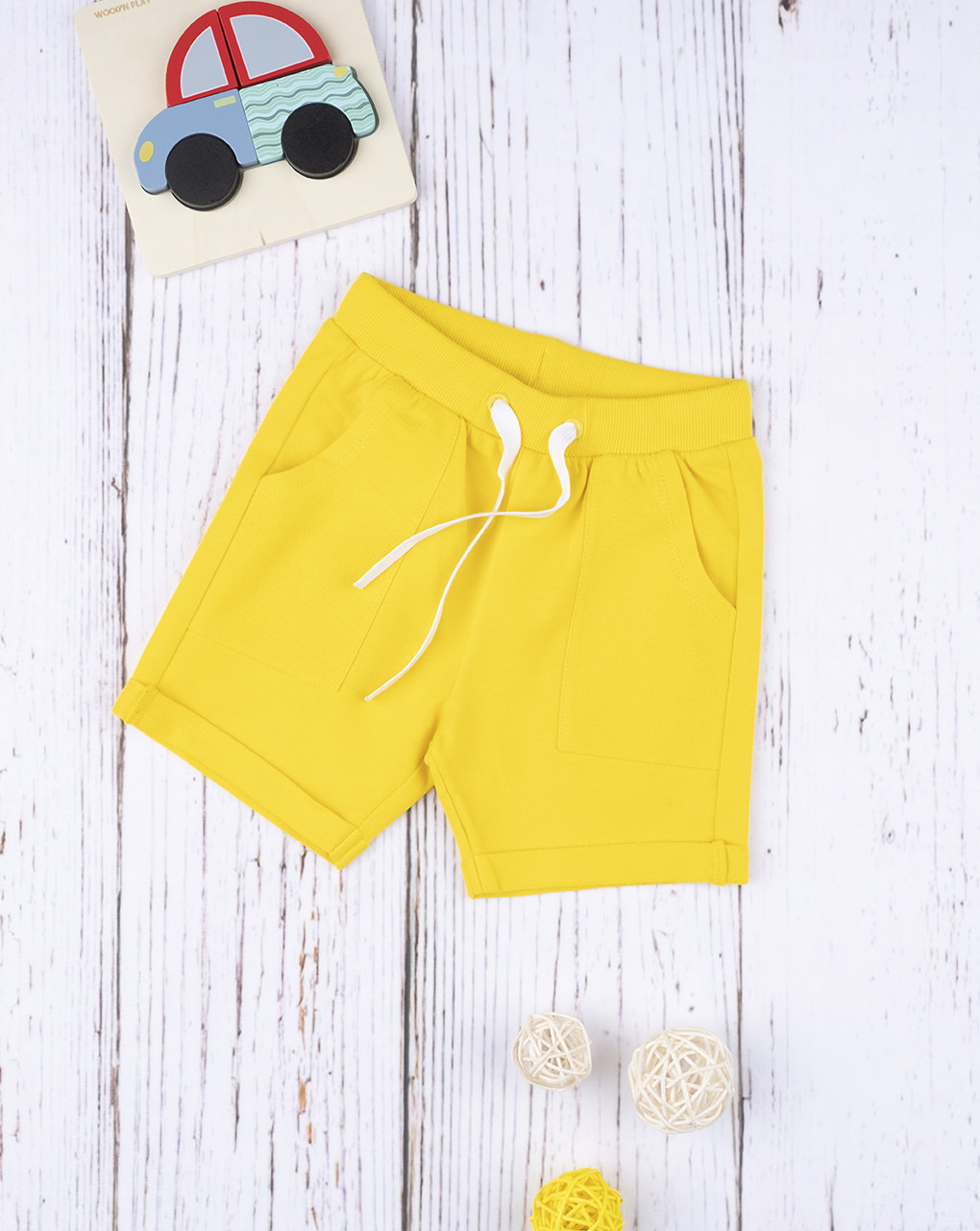 Shorts boy yellow - Prénatal