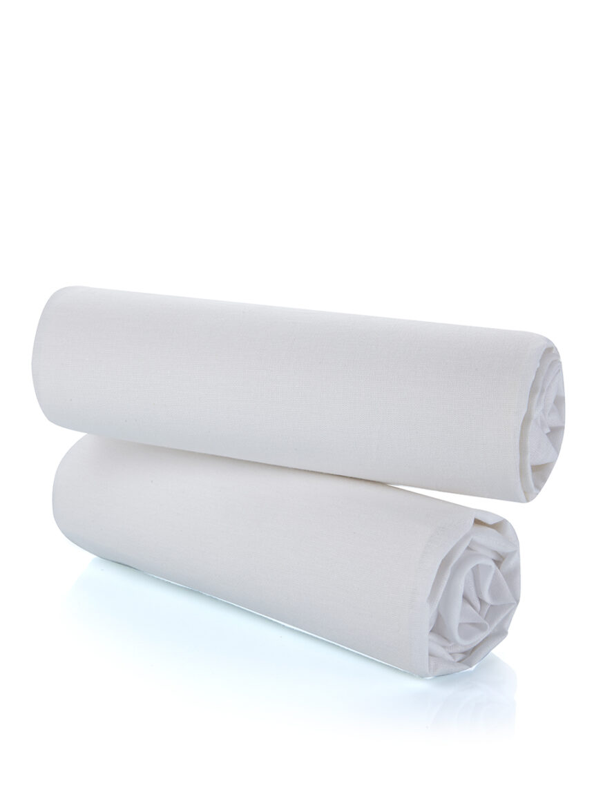 Pacote de 2 peças de lençóis com elástico - Prénatal