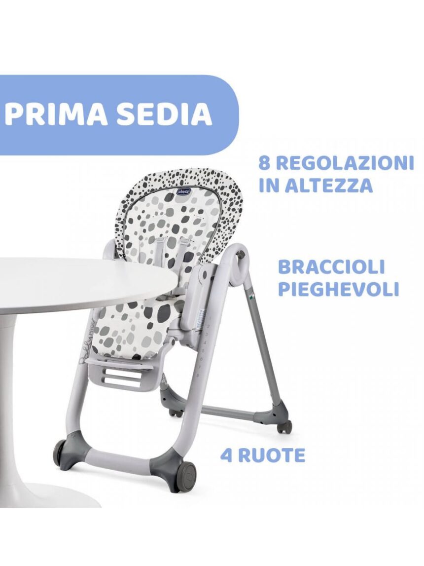 Arco de Jogos + Redutor Chicco para Cadeira de Papa Polly Progres5 e Polly  2 Start - Verde · Chicco · El Corte Inglés