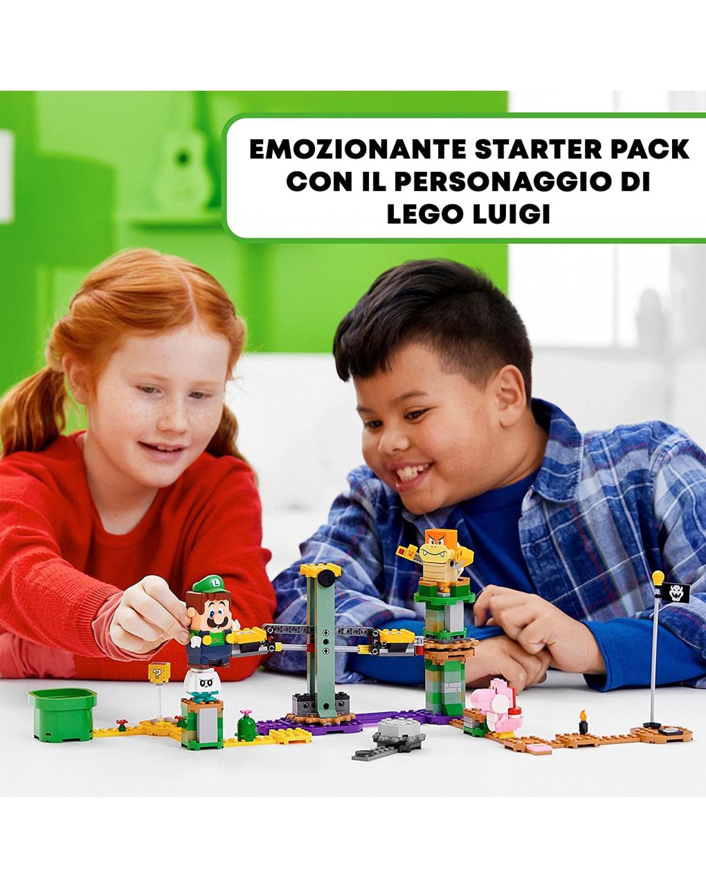 Lego super mario - as aventuras de luigi - pacote inicial - 71387 - LEGO