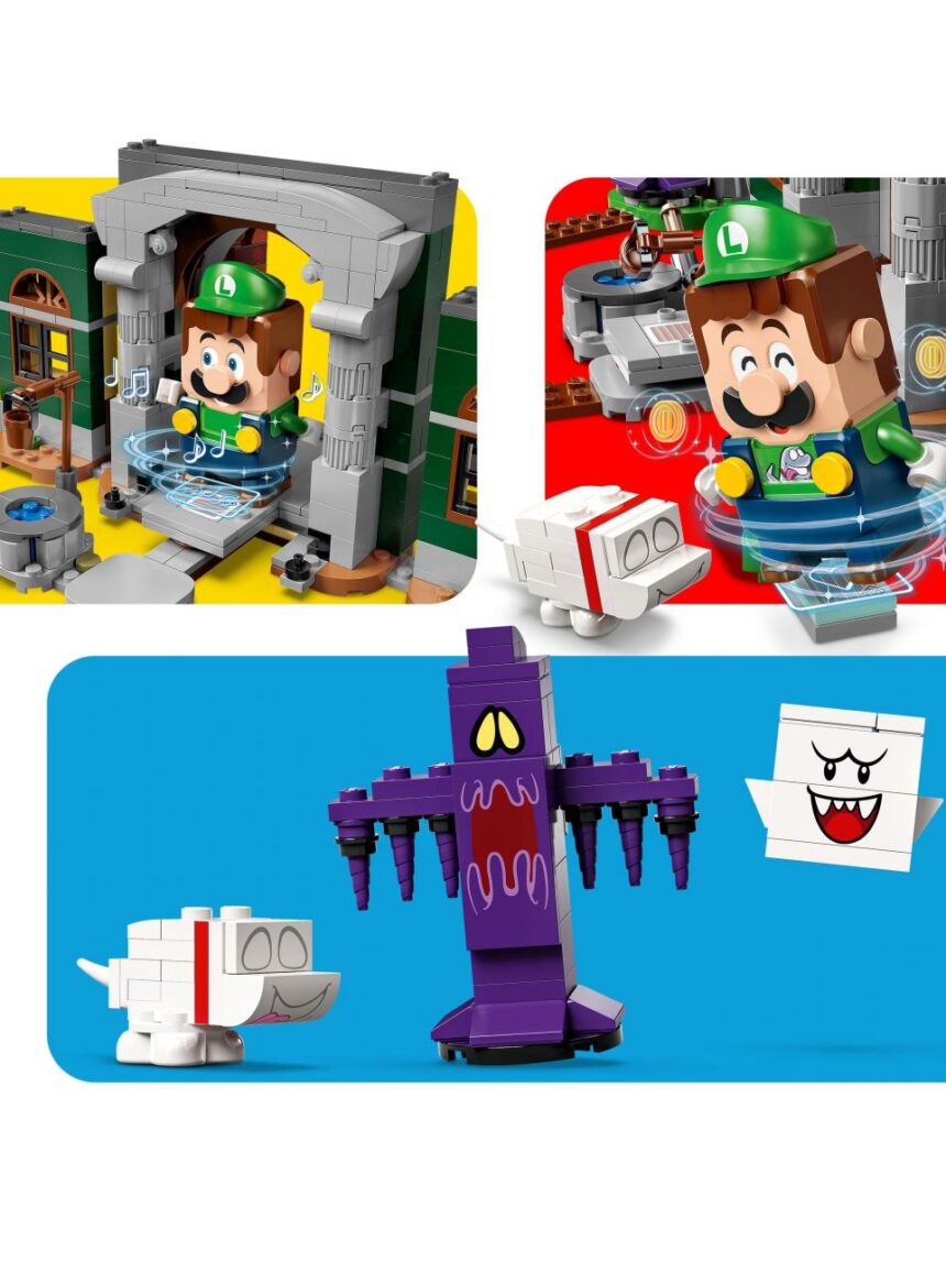 Lego super mario - luigi&#39;s mansion™ atrium - pacote de expansão - 71399 - LEGO