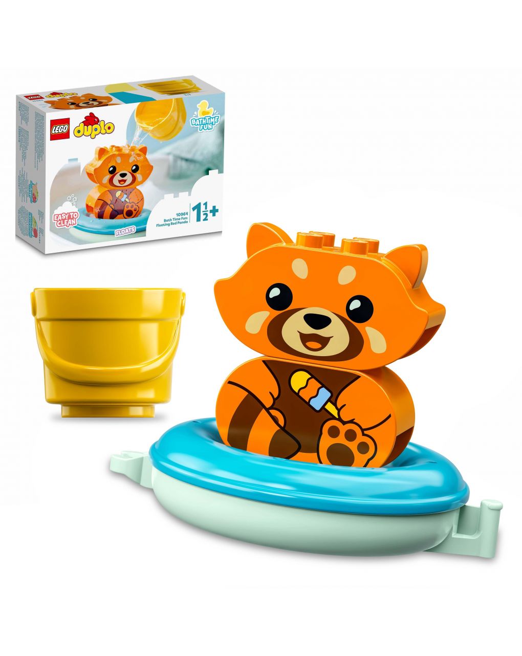Duplo - hora do banho: floating red panda - 10964 - LEGO Duplo