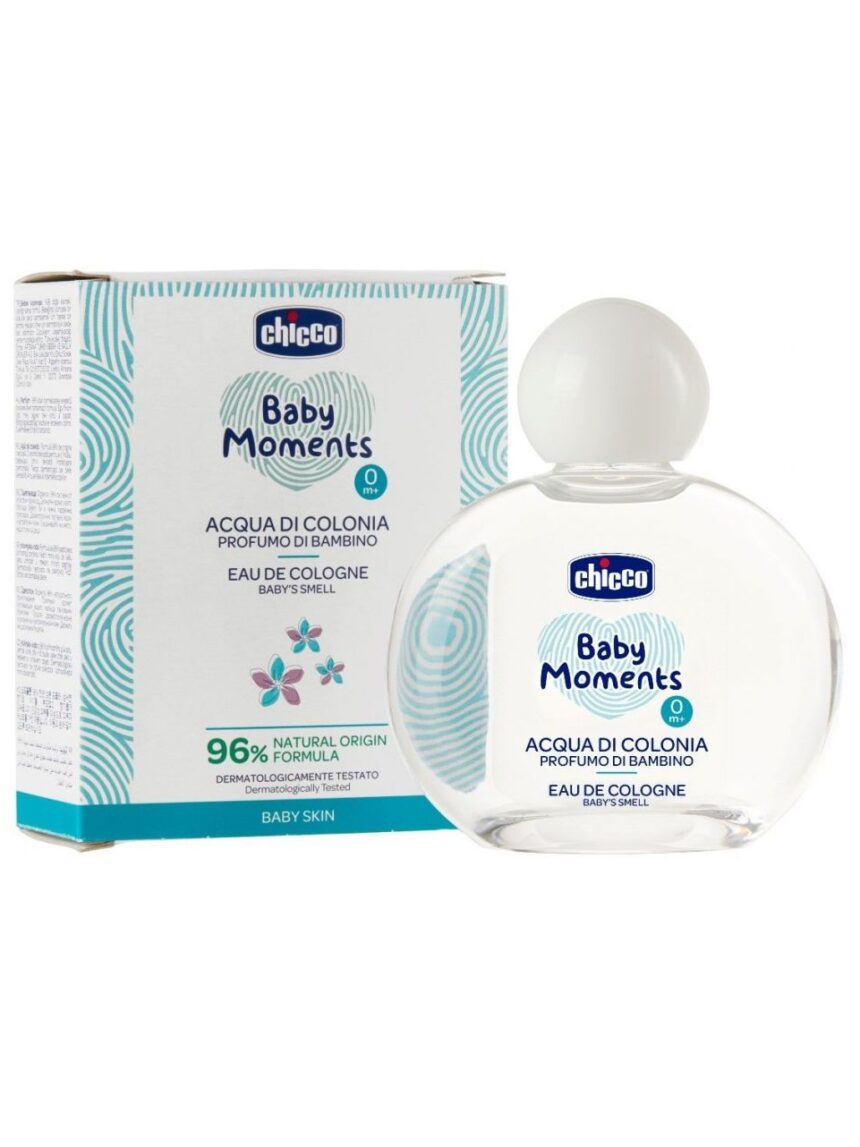 Eau de cologne baby moments chicco baby skin - Chicco