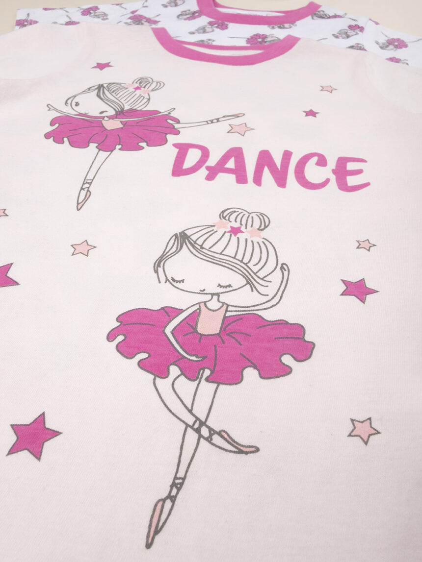 Pack 2 pigiami girl "dance" - Prénatal