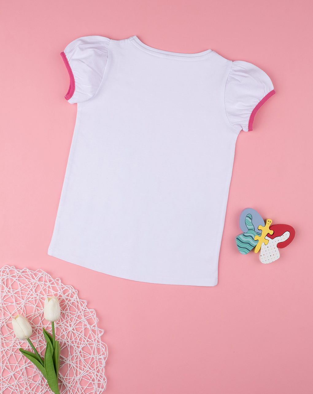 T-shirt girl "flower" (flor) - Prénatal
