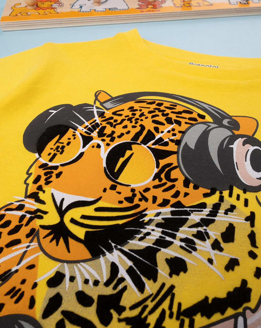 T-shirt rapaz "tigre rock" - Prénatal