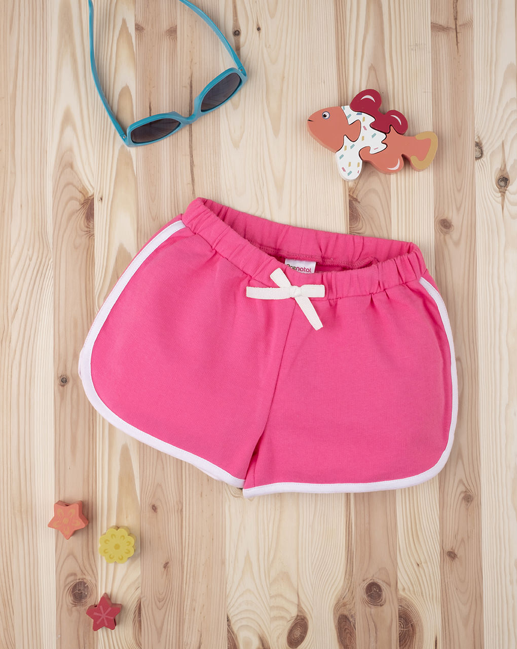 Shorts menina rosa - Prénatal