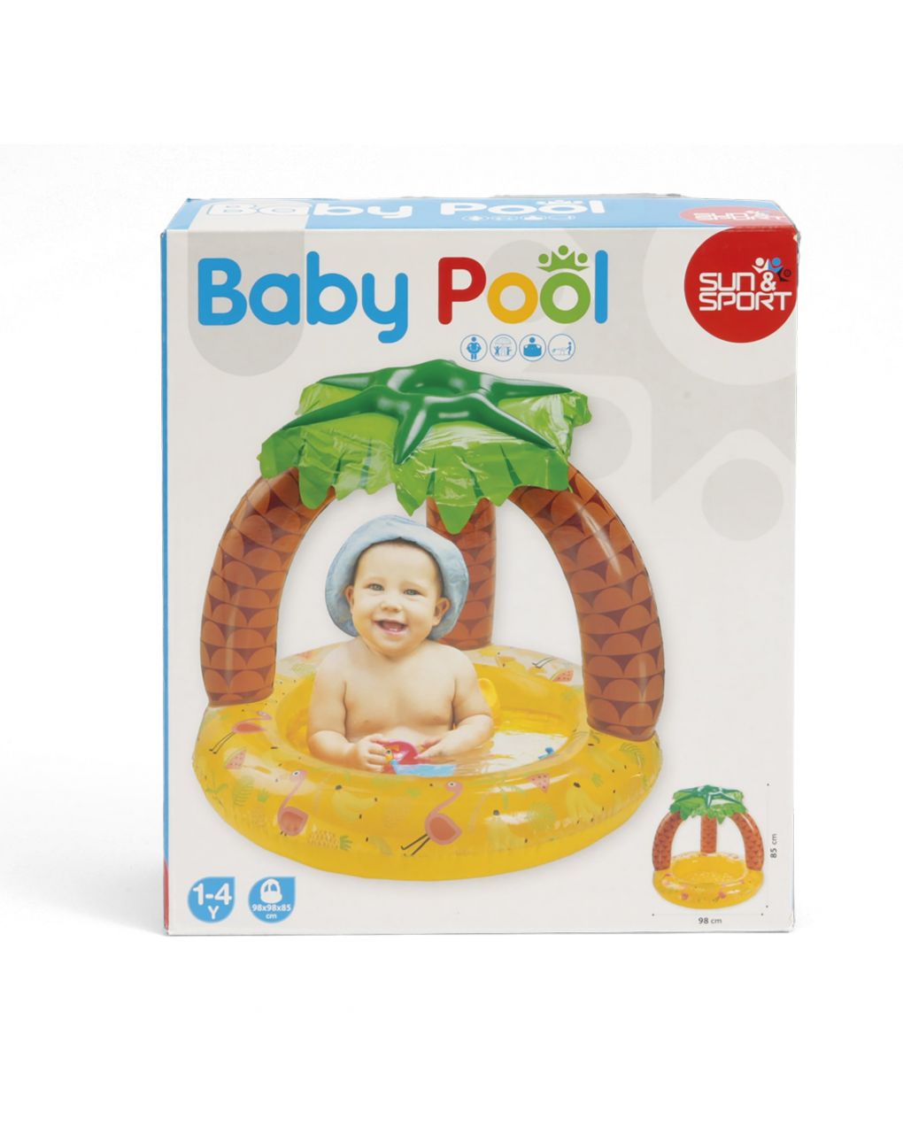 Palma da piscina para bebé 24x28,7 cm - Sun&amp;Sport