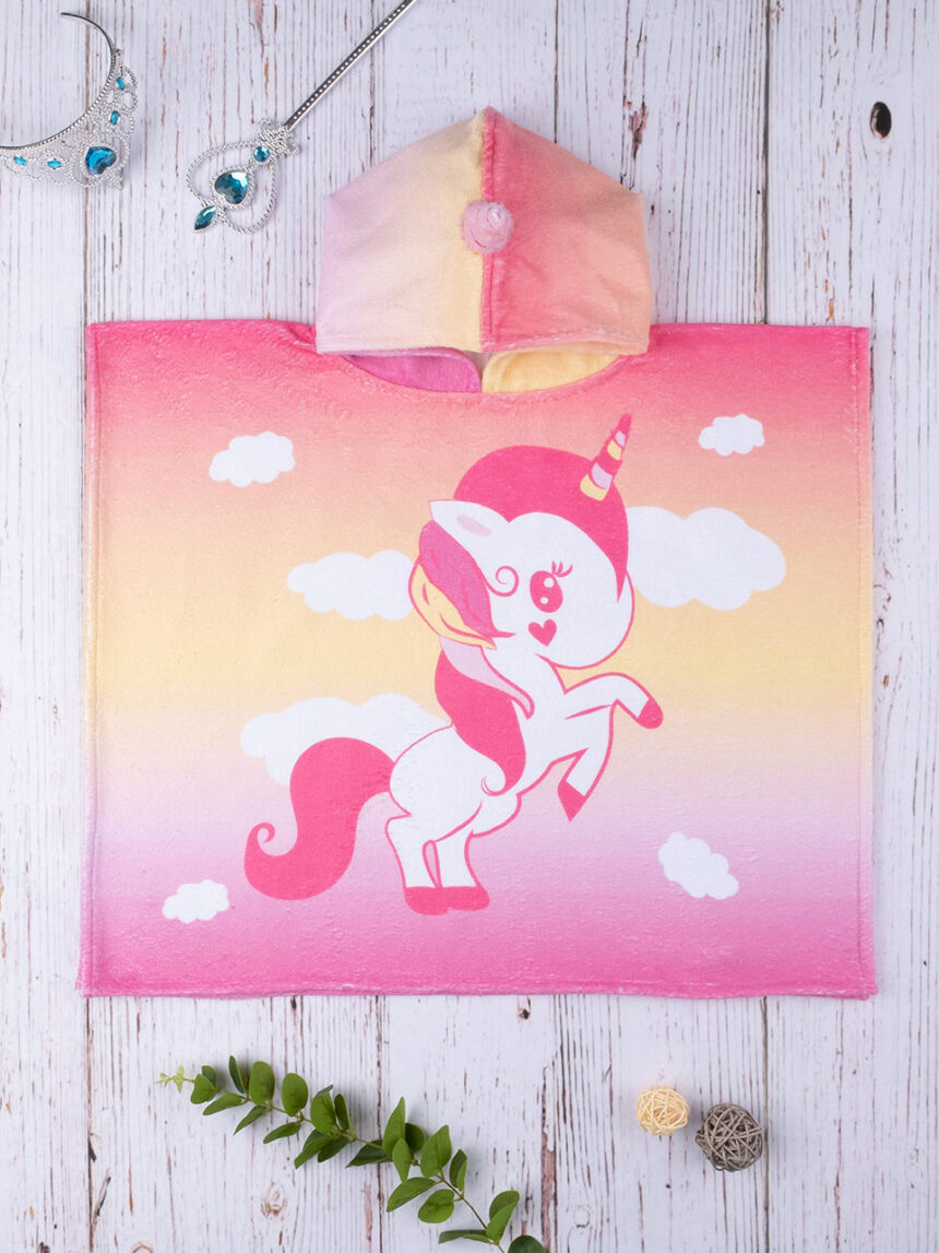Poncho menina "unicorno - Prénatal