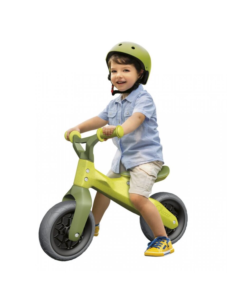 Chicco - bicicleta de equilíbrio - plástico ecológico - verde - Chicco
