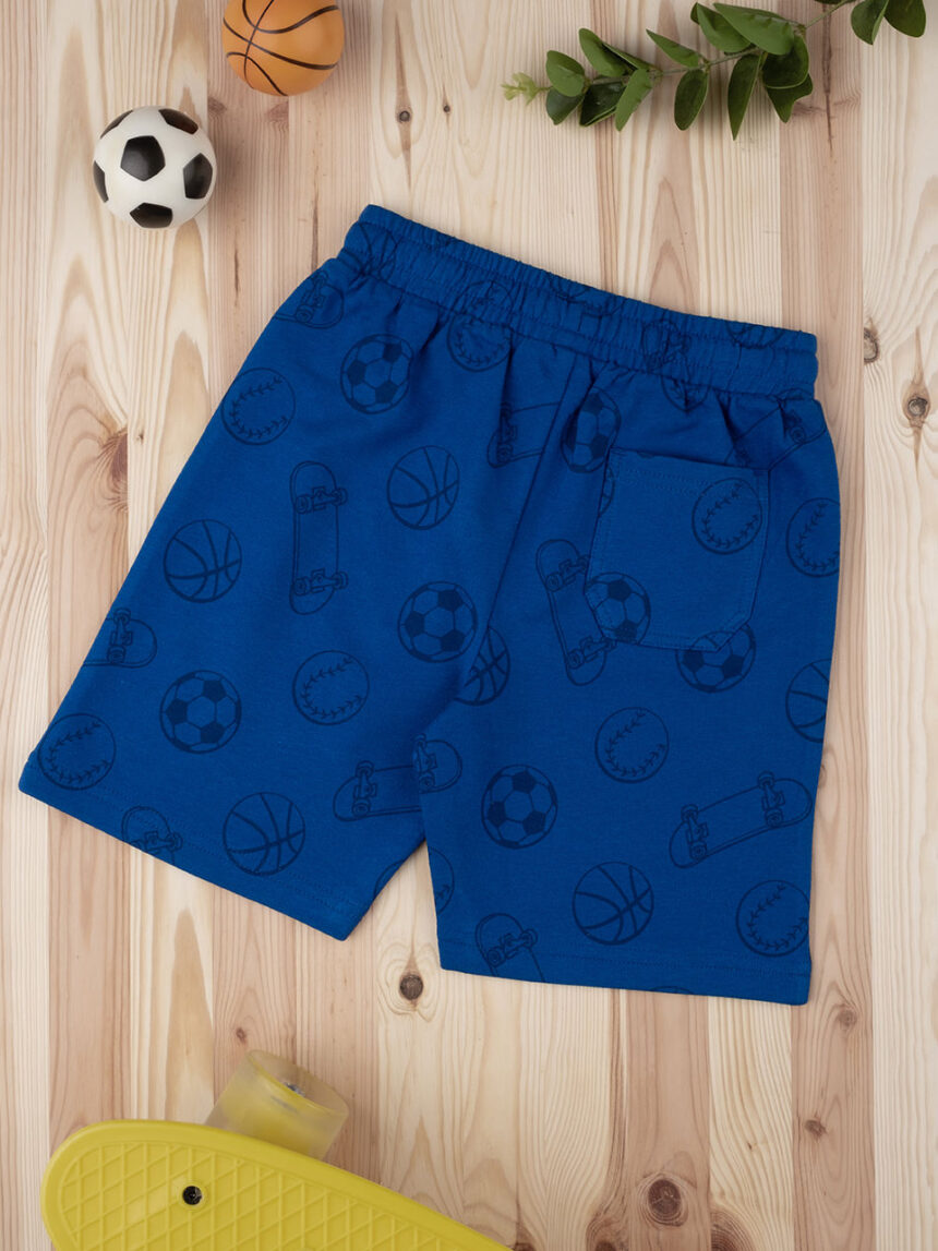 Shorts boy "street sport" blue - Prénatal