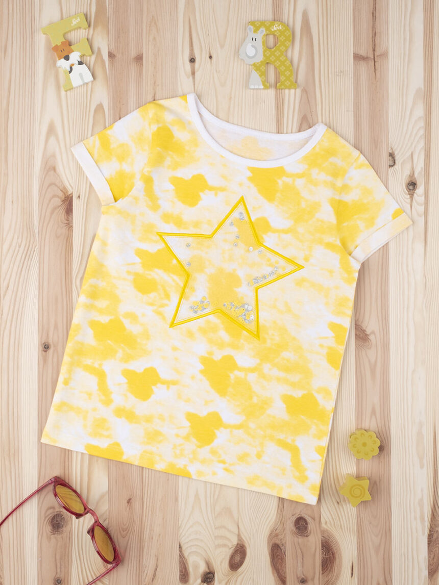 T-shirt rapariga amarela - Prénatal