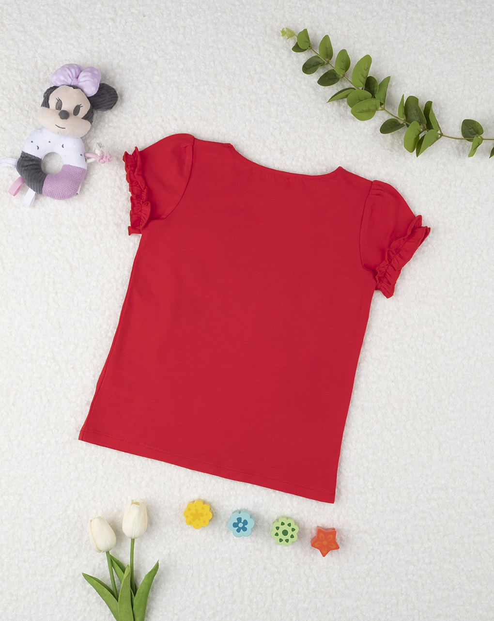 T-shirt minnie "lindas flores" - Prénatal