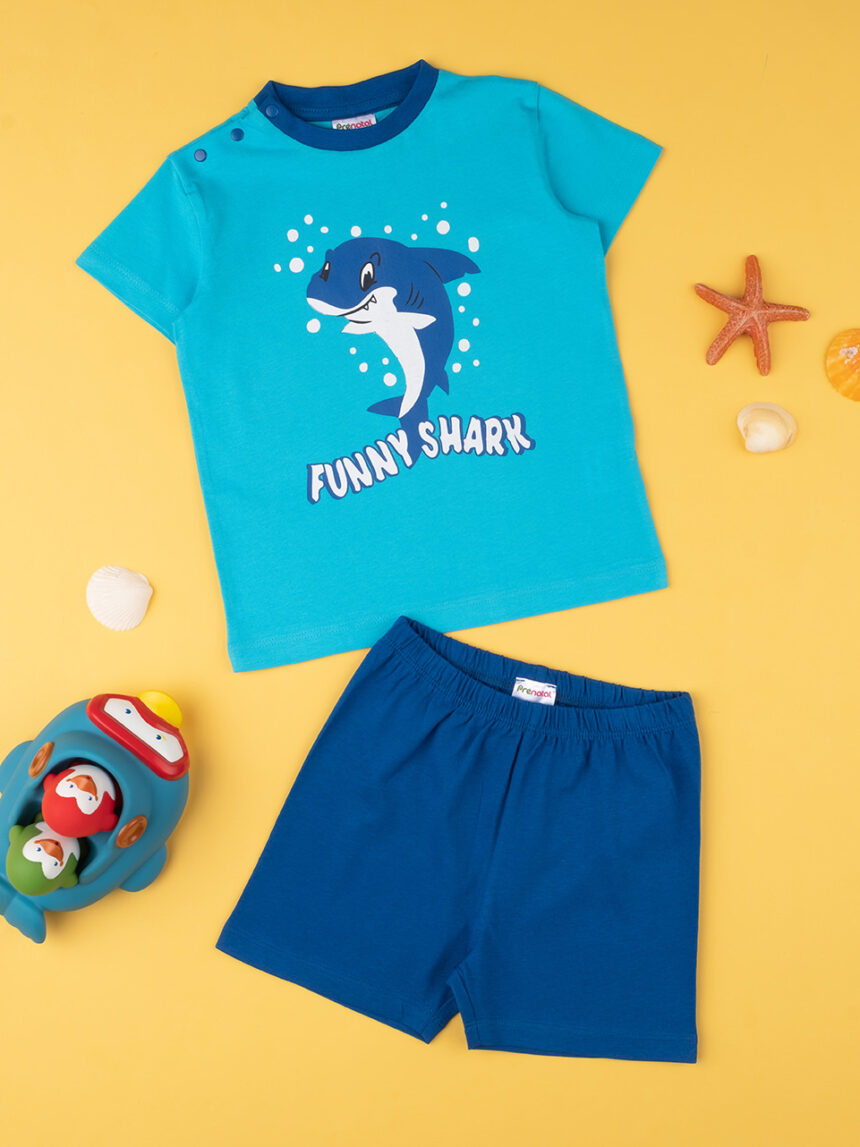 Pijama "funny shark - Prénatal