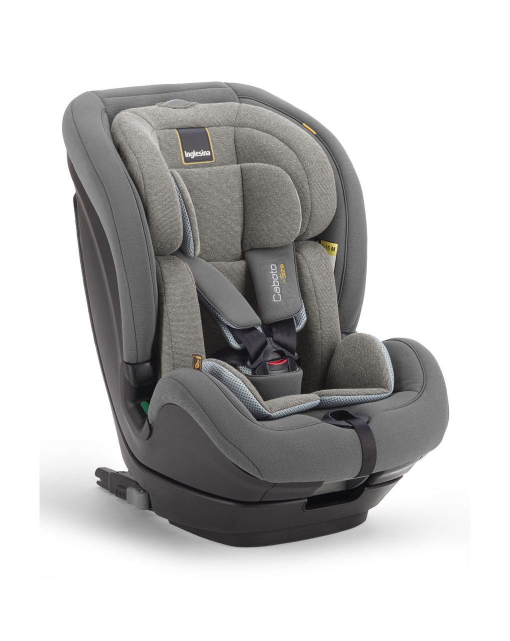 Assento auto caboto i-size ece r129/03 i-size (76 - 150 cm) cor cinzento-pedra - Inglesina