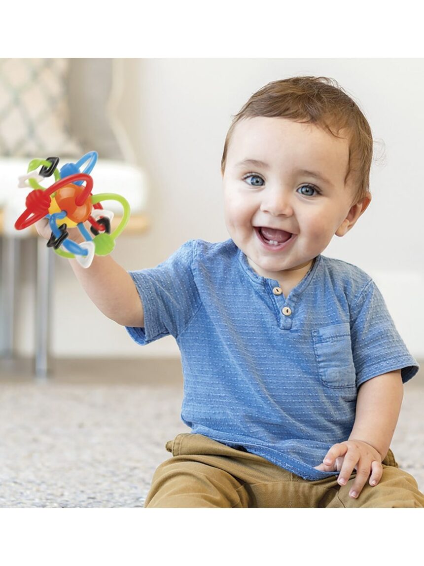 Infantino - guizo colorido e anel de dentição - Infantino