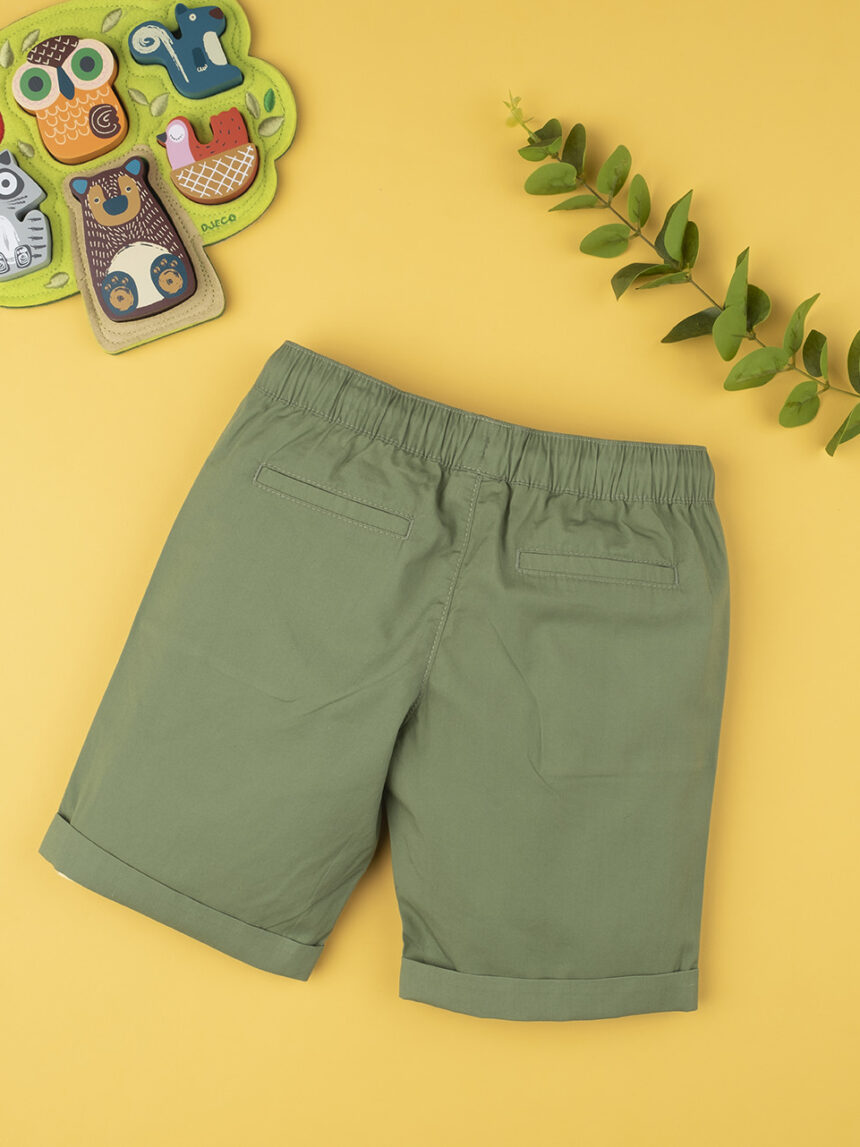 Shorts menino verde - Prénatal