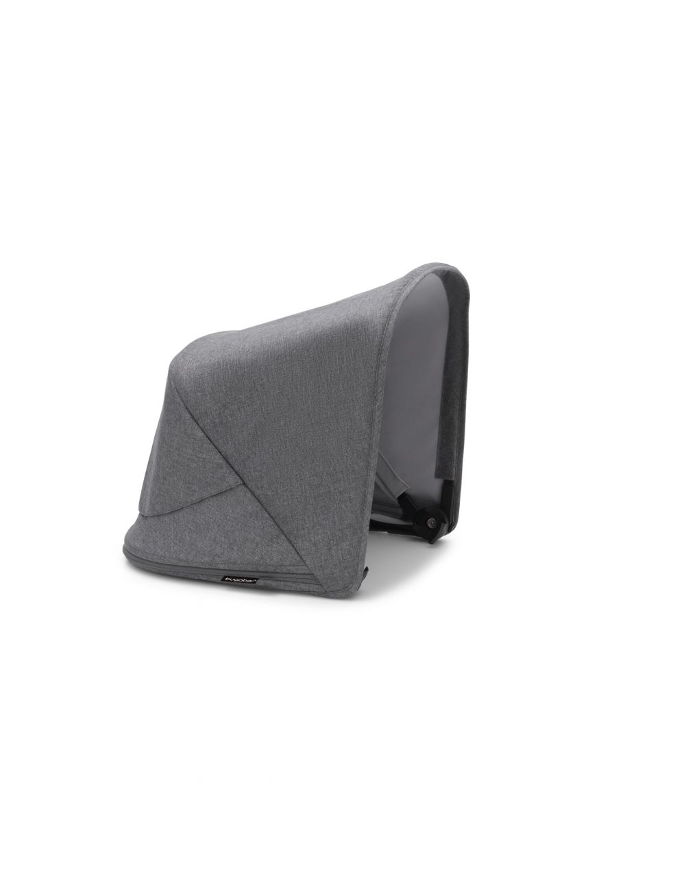 Bugaboo fox 3 carrycot e pushchair frame black, tecidos e hood grey melange - Bugaboo