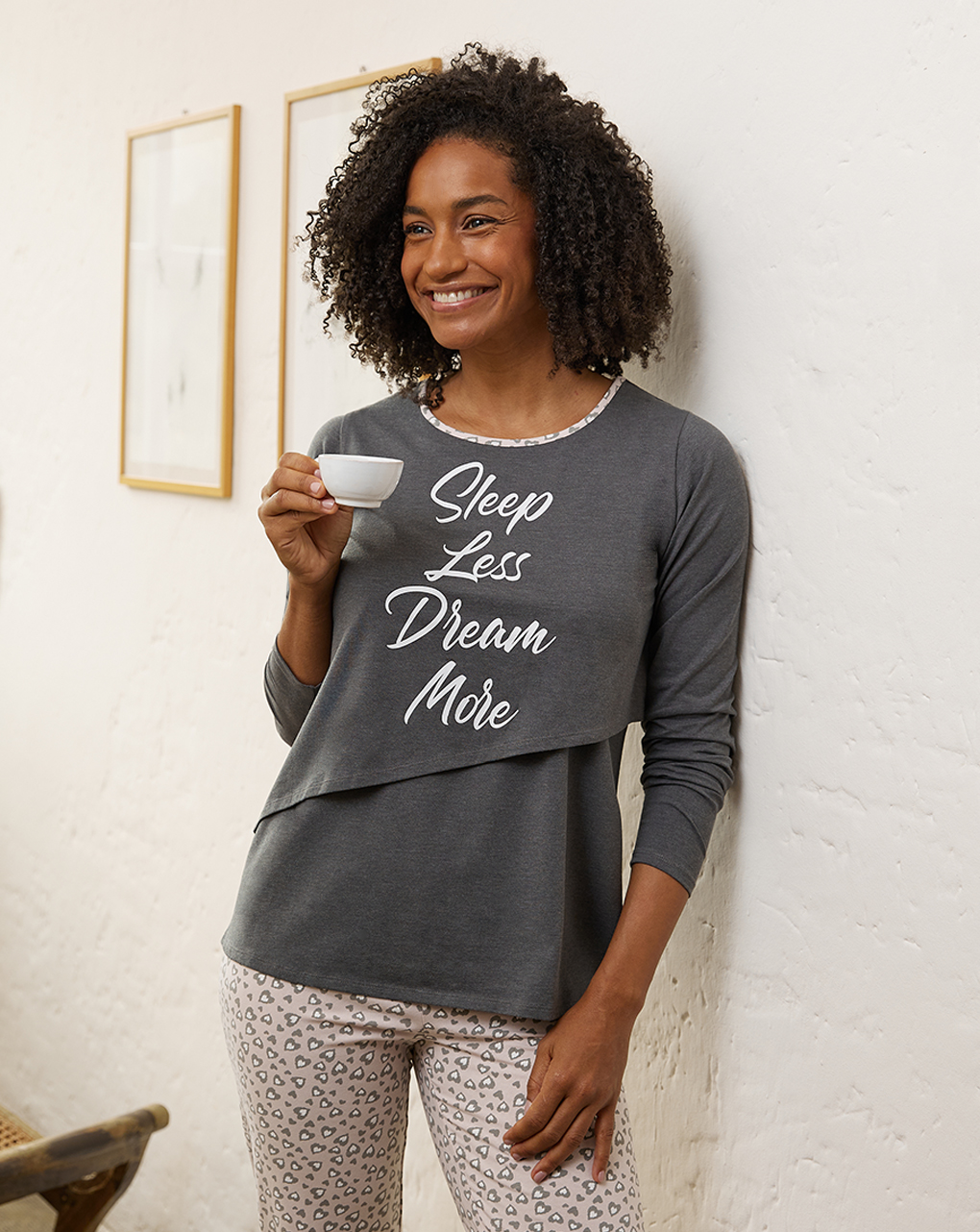 Pijama de enfermagem seep less dream more - Prénatal