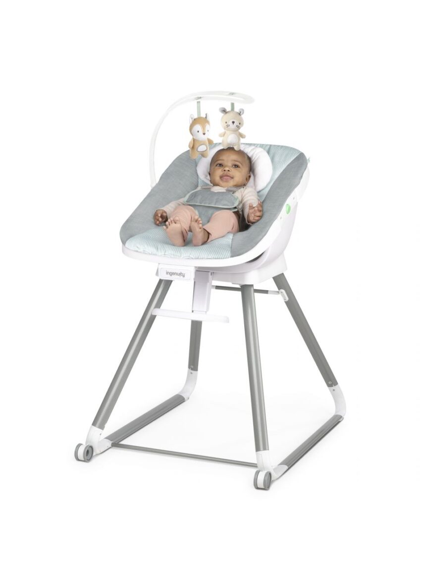 Pé de feijão ™ cadeira alta 6 em 1 de bebé para criança grande - ray ™ - Ingenuity