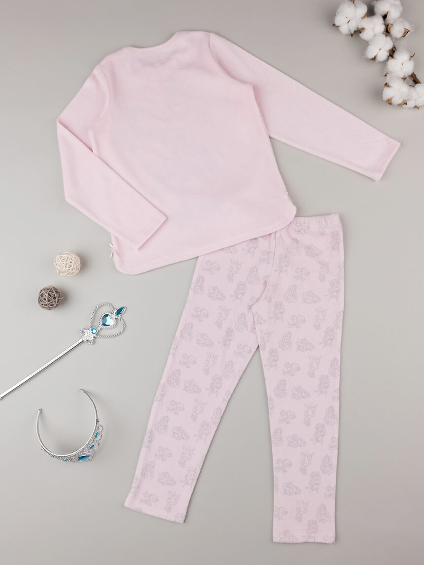 Pijama de chenille de menina "princesas - Prénatal